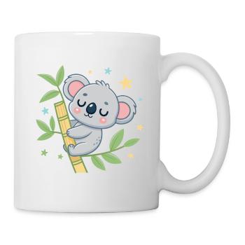 Koala on Bamboo Reverie - Mug - white - Right
