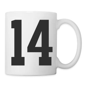 14 - Tasse - Weiß - Rechts