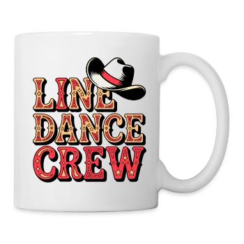 Line Dance Team - Tasse - Weiß - Rechts