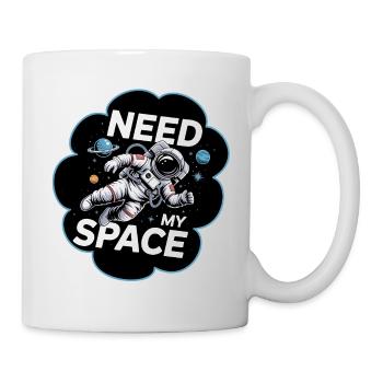 Need My Space Astronaut - Mug - white - Right