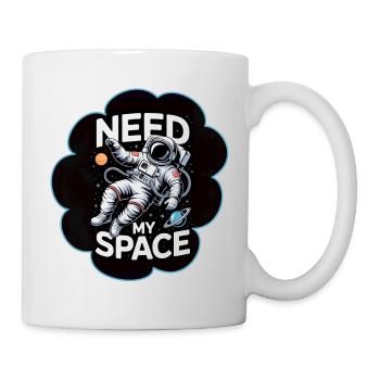 Need My Space Astronaut - Tasse - Weiß - Rechts