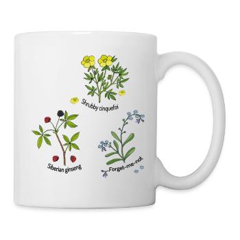 Natural herbs - Mug - white - Right