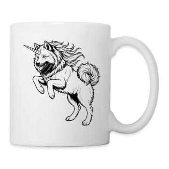 Eurasier | Unicorn | Female - Mug - white - Right