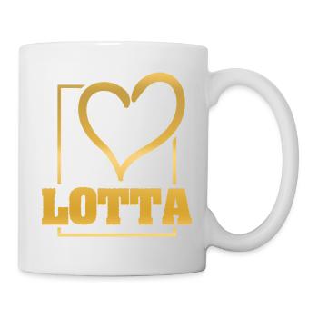 Geschenk für Lotta - Tasse - Weiß - Rechts
