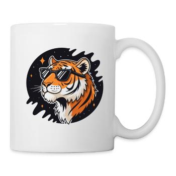 Cosmic Tiger Glasses - Mug - white - Right