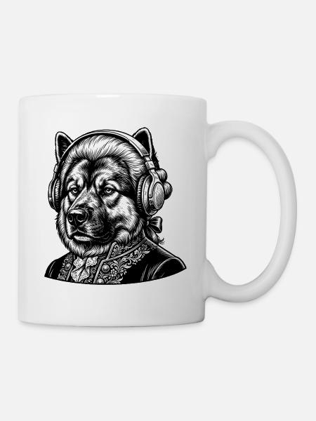 Eurasier | Classic | Mozart - Tasse - Weiß