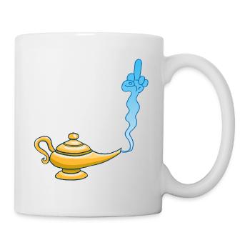 Le mauvais génie - Mug blanc - blanc - Droite