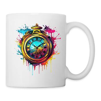 Clock - Time - Timeless - Mug - white - Right