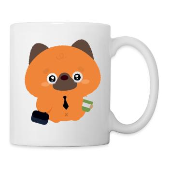 Kawaii Tired German Shepherd - Mug - white - Right