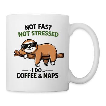 Chill Sloth Coffee & Naps - Mug - white - Right