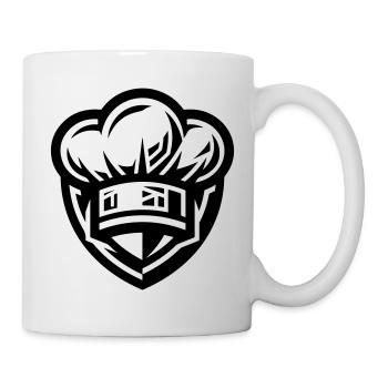 Chef's Hat Icon Cooking - Mug - white - Right