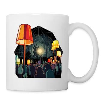 Festival Feeling Party Sommer - Tasse - Weiß - Rechts