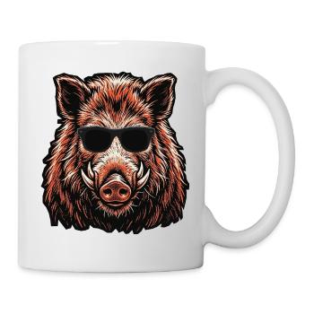 Lunettes de soleil Summer Boar - Mug blanc - blanc - Droite