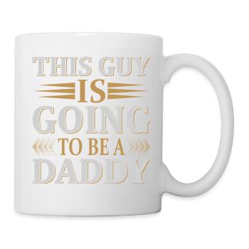 Annonce du futur papa - Mug blanc - blanc - Droite