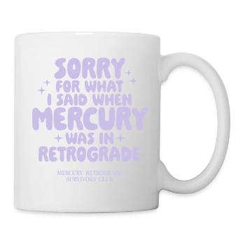 Club des survivants de Mercure rétrograde - Mug blanc - blanc - Droite