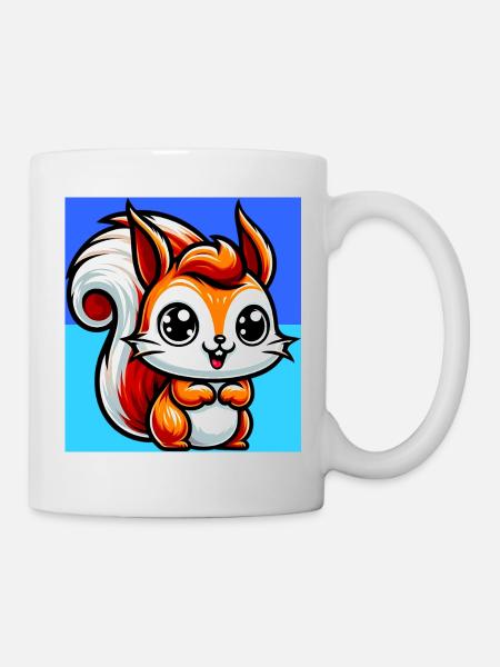 squirrel - Mug - white