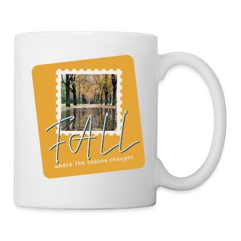 FALL Autumn Trails - Mug - white - Right