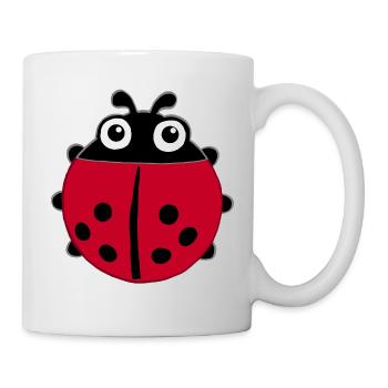 Ladybug Manga - Tasse - Weiß - Rechts