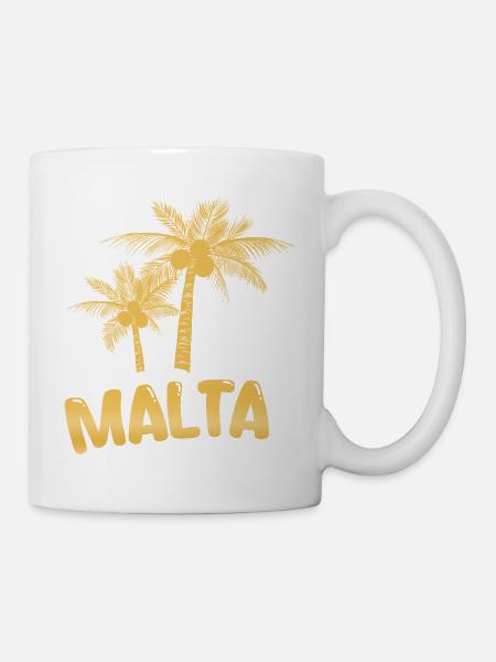 Malta - Tasse - Weiß