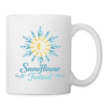 Sonnenblumenfest - Tasse - Weiß - Rechts