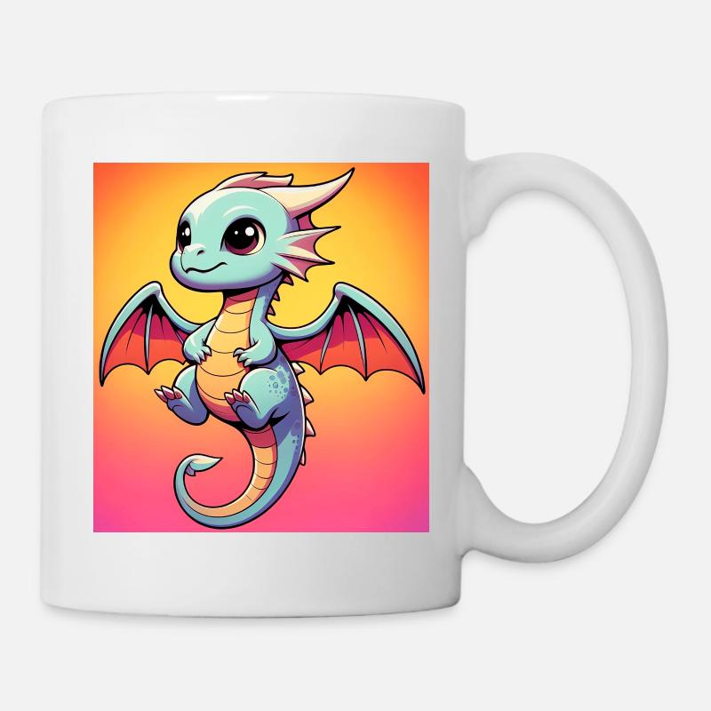 dragon - Mug blanc - blanc