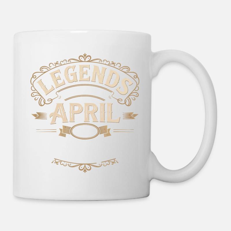 April 1972 Geburtstagsgeschenk Großartig seit April - Tasse - Weiß