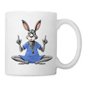 Esel Yoga - Tasse - Weiß - Rechts
