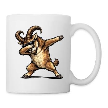 Dabbing Capricorn - Mug - white - Right