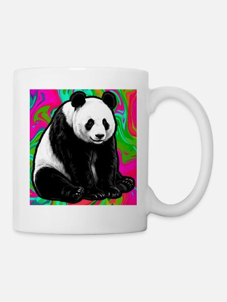 Panda - Tasse - Weiß