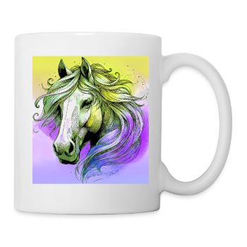 horse - Mug - white - Right