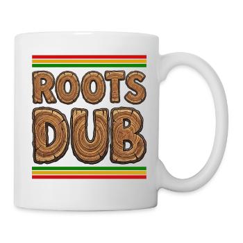 Roots Dub Wood - Mug blanc - blanc - Droite