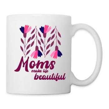 Funny Mom Grandma Mother's Day Gift Design Humor - Mug - white - Right