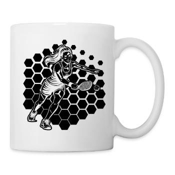 Pickleballers Geschenk für Pickleball Trainer Fans - Tasse - Weiß - Rechts