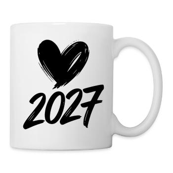 2027 Heart - Mug - white - Right