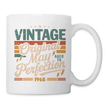 Millésime mai 1965 – Perfection pendant 61 ans - Mug blanc - blanc - Droite