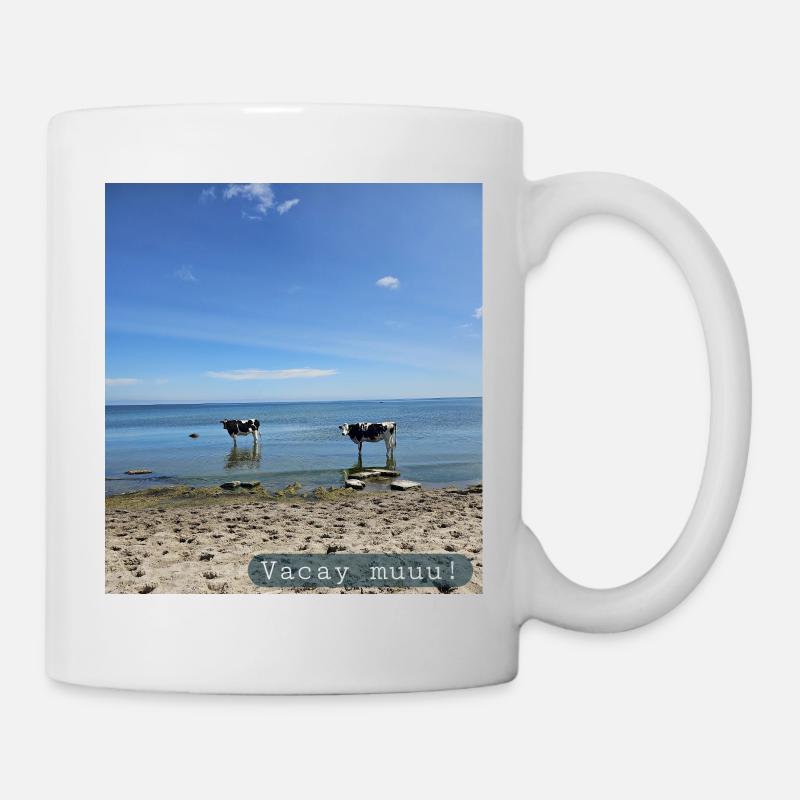 Vacay muuu - Mug - white