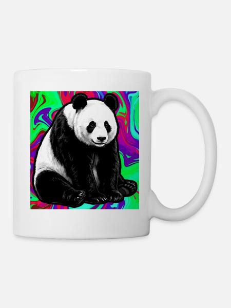 Panda - Tasse - Weiß
