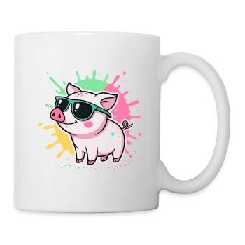 Warm Pig Sunglasses - Mug - white - Right