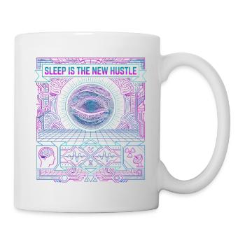 Pressez le sommeil - Mug blanc - blanc - Droite