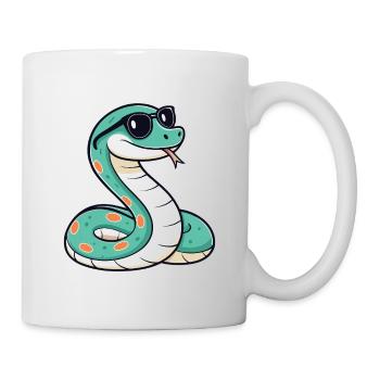 Snake Casual Sonnenbrillen - Tasse - Weiß - Rechts