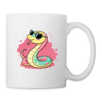 Pastel Cobra Rose Sunglasses - Mug - white - Right