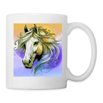horse - Mug - white - Right