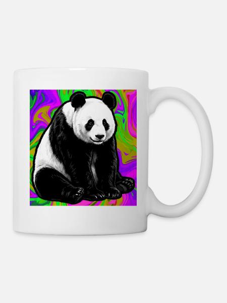 Panda - Tasse - Weiß