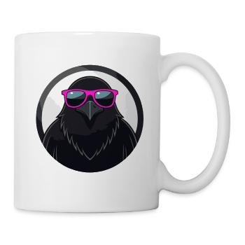 Crow chic roseglasses - Mug - white - Right