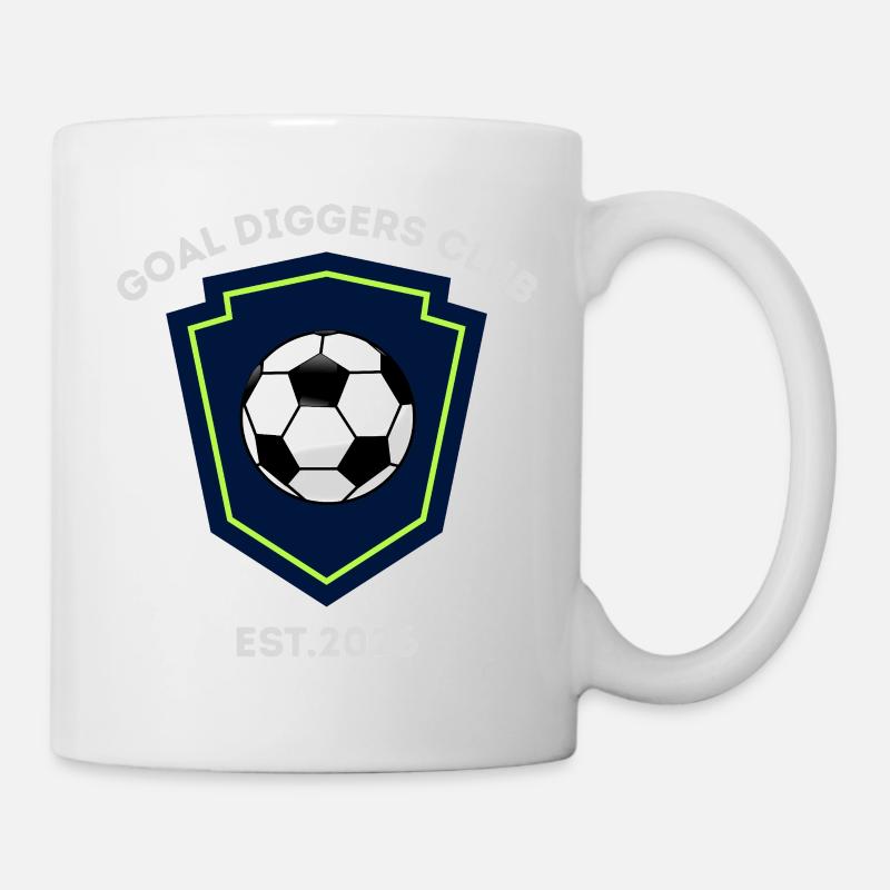 Blason du club des Goal Diggers - Mug blanc - blanc