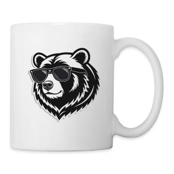 Black Bear Sunglasses - Mug - white - Right