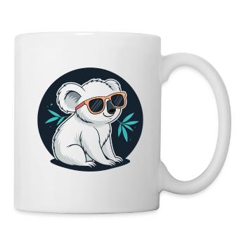 Koala chic sunglasses - Mug - white - Right