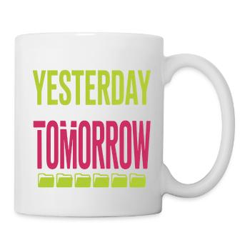 Preserving Yesterday for Tomorrow - Mug - white - Right