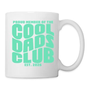 Cadeau de la fête des pères 2026 - Club des papas cool - Mug blanc - blanc - Droite