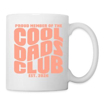 Fête des pères cadeau 2026 - Club des papas cool - Mug blanc - blanc - Droite
